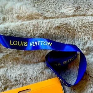 🔴 Louis Vuitton Royal Blue Ribbed Ribbon! 🔥